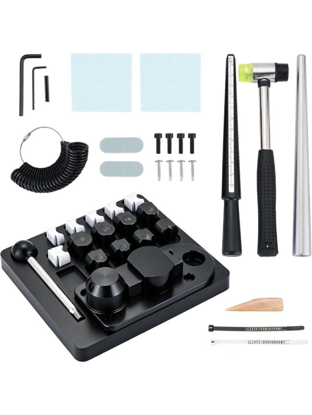 Professional Spoon Ring Bender Tool Kit - Jewelry Making, Crafting Essential